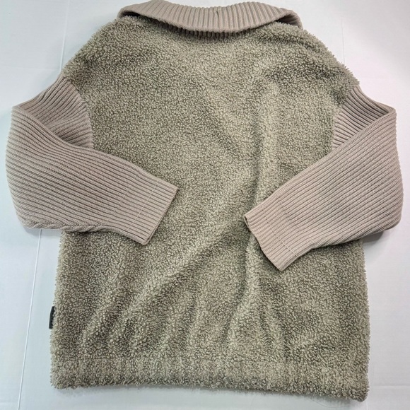 Varley Cream Teddy Sweater/Jacket - Picture 6 of 9
